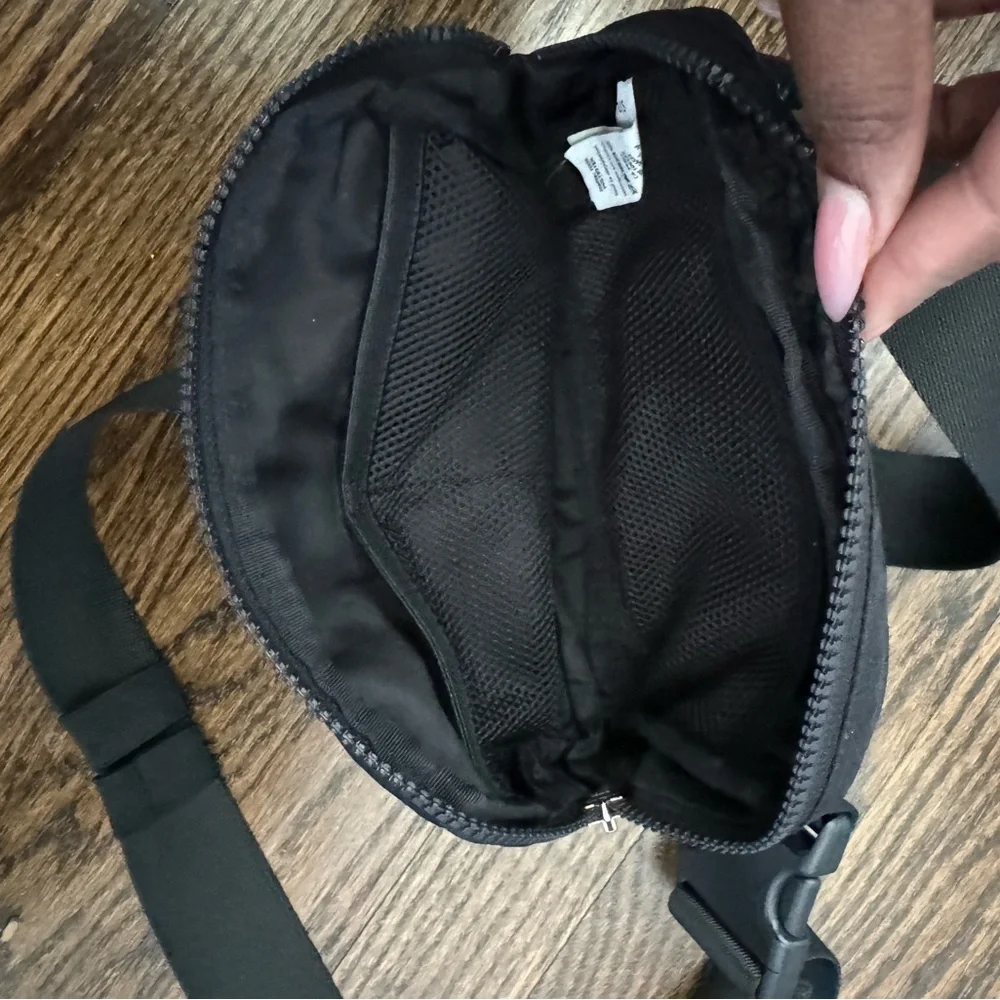lululemon athletica Black Mini Crossbody Bag